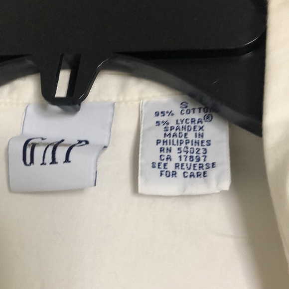 Gap Girls White Button Down Blouse - Picture 2 of 4